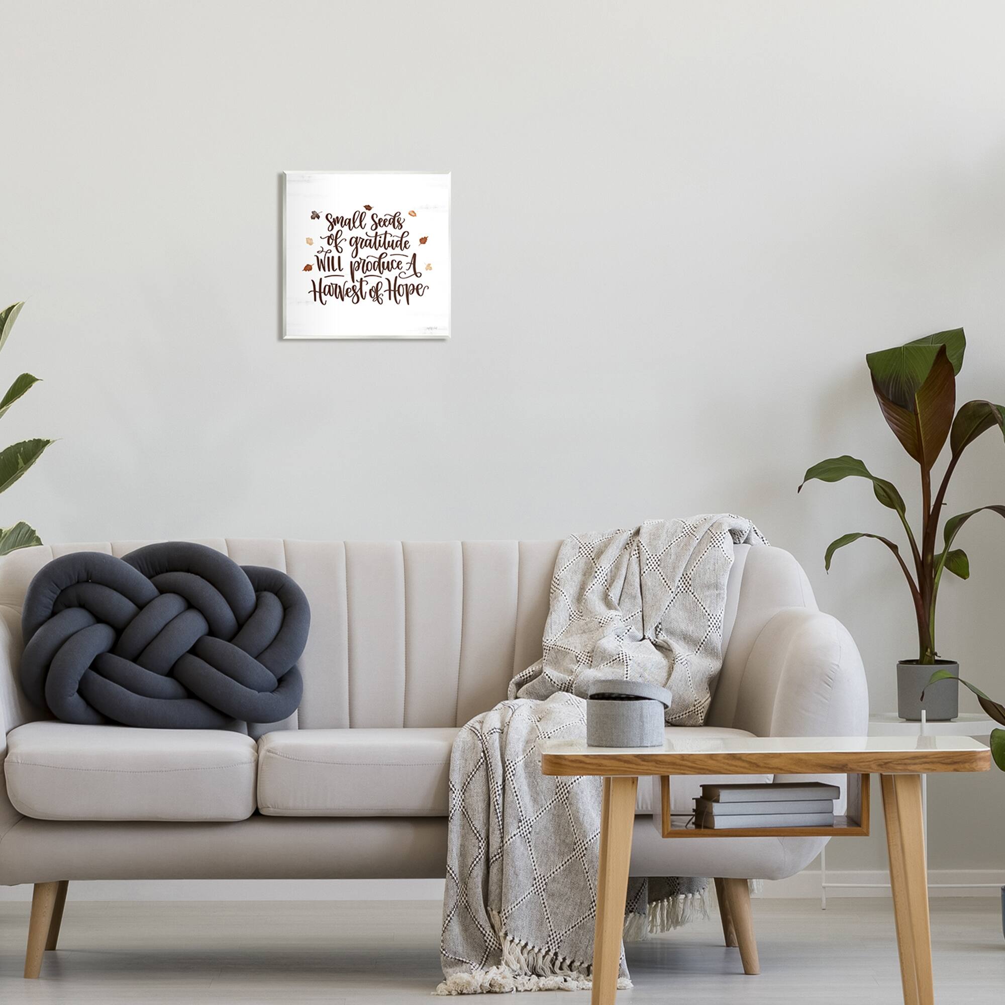 Stupell Industries Harvest of Hope Phrase Wall Plaque Art